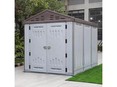 Import High-density Polyethylene Garden Sheds -3 room from chinese wholesale supplier and manufacturer