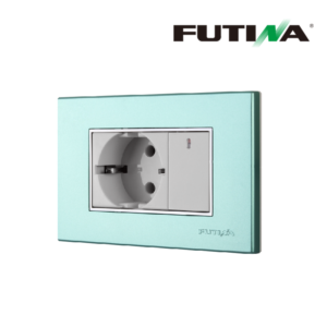 Import Italian standard 1G 2 ways switch 16A home electrical flat button wall switch from chinese wholesale supplier and manufacturer