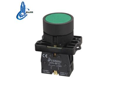 Import LAY5-EA31 industrial spring return plastic green push button switch from chinese wholesale supplier and manufacturer