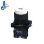 Import LAY5-EL3341 arrow plastic spring return convex push button with marked from chinese wholesale supplier and manufacturer