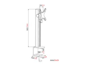 Import LCD Monitor Mounts VM-D02 from chinese wholesale supplier and manufacturer