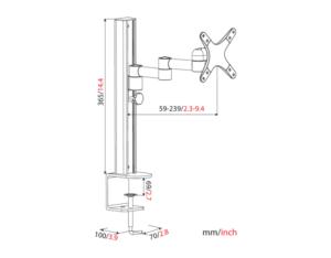 Import LCD Monitor Mounts VM-D04 from chinese wholesale supplier and manufacturer