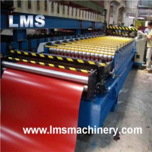 Import LMS Metal Corrugated Roof Tile Roll Forming Machine from chinese wholesale supplier and manufacturer