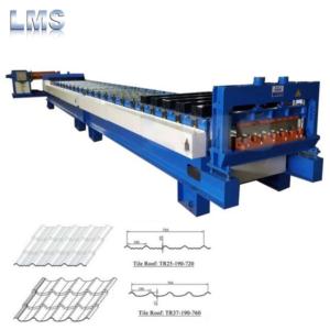 Import LMS Step Tile Roof Roll Forming Machine from chinese wholesale supplier and manufacturer