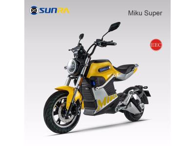 Import Miku super adult electric motorcycle 72V li battery e scooter from chinese wholesale supplier and manufacturer