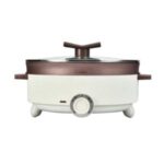 Import Mini portable Multi-fuctional 2 in 1 korea Electric hot pot BBQ Skillet from chinese wholesale supplier and manufacturer