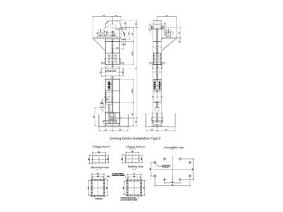 Import NE & TDG SERIES BUCKET ELEVATOR from chinese wholesale supplier and manufacturer