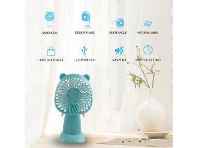 Import Qbill Portable Rechargeable USB and Battery Mini Fan from chinese wholesale supplier and manufacturer