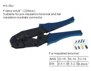 Import RATCHET TYPE TERMINAL CRIMPING TONGS (EUROPEAN) from chinese wholesale supplier and manufacturer