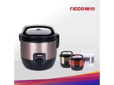 Import RICCO New design deluxe rice cooker with gary stainless steel body 1.8L rice cooker 10cups from chinese wholesale supplier and manufacturer
