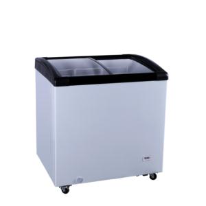 Import Showcase Freezer/Curved Glass Lids Freezer/Glass Door Freezer/Icecream Freezer Showcase from chinese wholesale supplier and manufacturer