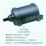 Import Starting motor CG125 from chinese wholesale supplier and manufacturer