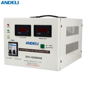 Import SVC-D2000VA voltage stabilizer from chinese wholesale supplier and manufacturer