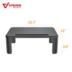Import Height Adjustable Computer Monitor Stacked Desk Riser | Tabletop Smart Stand with Storage Drawer from chinese wholesale supplier and manufacturer