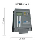 Import New design LCD display 20A 30A 40A MPPT solar charge controller USB output from chinese wholesale supplier and manufacturer