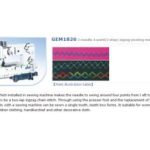 Import GEM1826 2-needle 4-point(3-step) zigzag picoting machine from chinese wholesale supplier and manufacturer