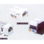 Import KF.ECM CAT 5e Outlet Module(Red,yellow,blue,black white) from chinese wholesale supplier and manufacturer