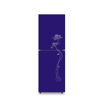 Import Huari BCD-276LYE 276L direct cooling wide glass double door refrigerator from chinese wholesale supplier and manufacturer
