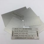 Import Blank stainless steel nameplate for laser marking from chinese wholesale supplier and manufacturer