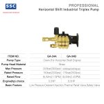 Import Horizontal Shift Industrial Triplex Pump from chinese wholesale supplier and manufacturer