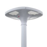Import Solar powered landscape street lamp pole solar lamps exterior from chinese wholesale supplier and manufacturer