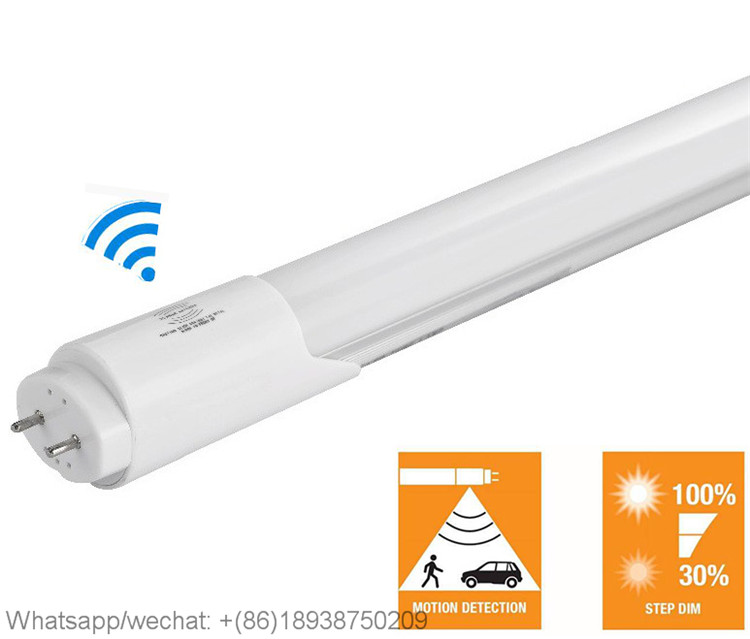 Import Auto Dimming Microwave Motion Sensor LED T8 Tube Light for Parking Garage from chinese wholesale supplier and manufacturer