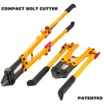 Import Foldable Bolt Cutter Bi-Material Handle with Soft Rubber Grip 14″ Chrome Molybdenum Steel Blade from chinese wholesale supplier and manufacturer