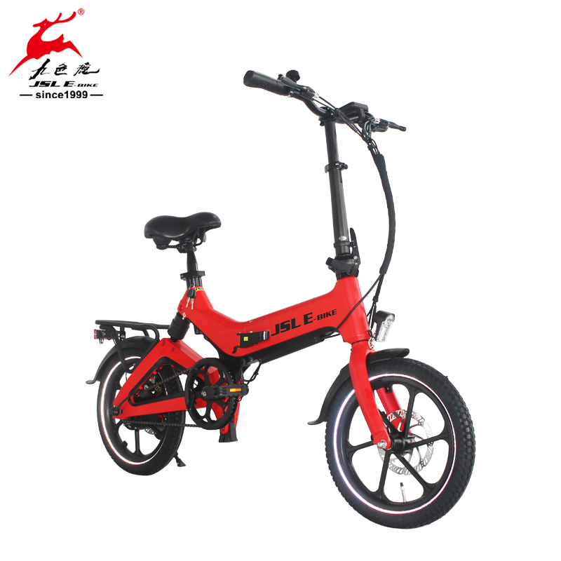 Import New Arrival 16″ Mag Alloy Rear Suspension Folding Electric Bicycle(High-End) from chinese wholesale supplier and manufacturer
