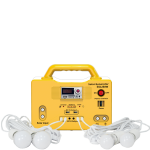 Import 50W solar power generation system solar generator home outdoor lighting from chinese wholesale supplier and manufacturer