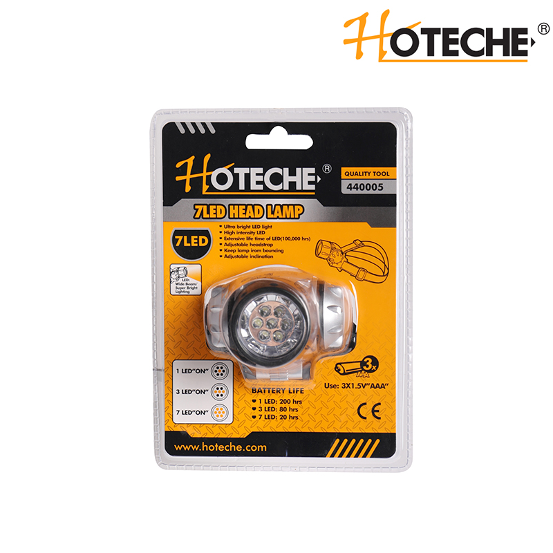 Import 7Led Head Lamp from chinese wholesale supplier and manufacturer