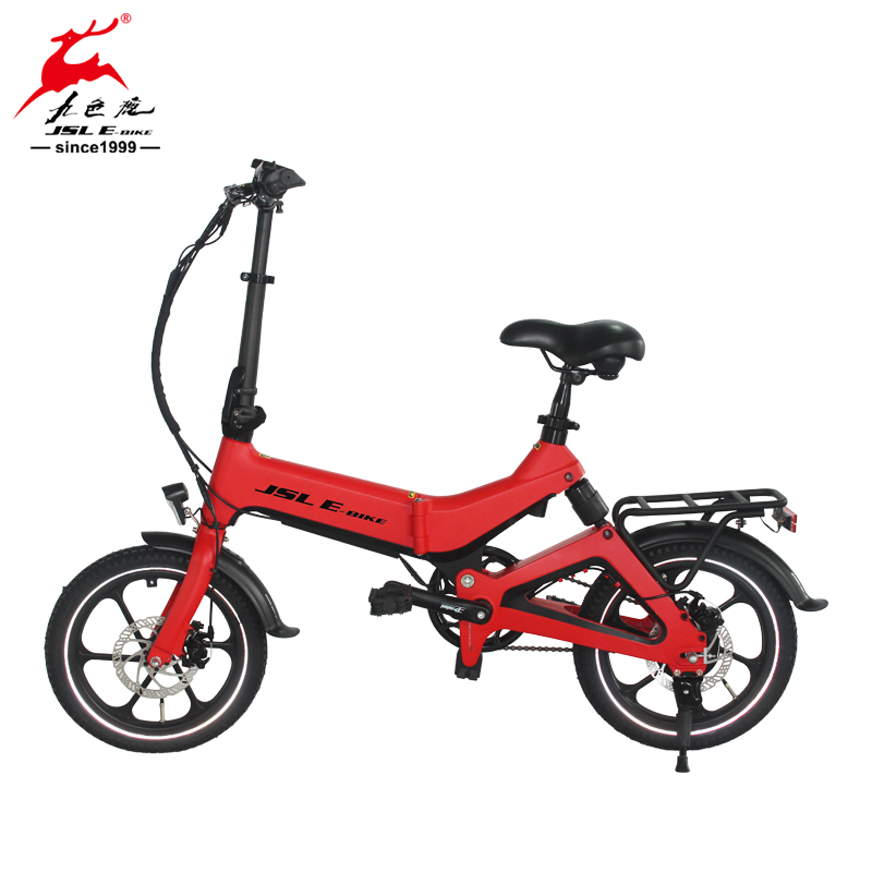 Import New Arrival 16″ Mag Alloy Rear Suspension Folding Electric Bicycle(High-End) from chinese wholesale supplier and manufacturer