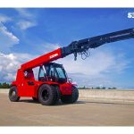 Import 5 ton telescopic crane loader option fork bucket work platform sales rental warehouse farm from chinese wholesale supplier and manufacturer