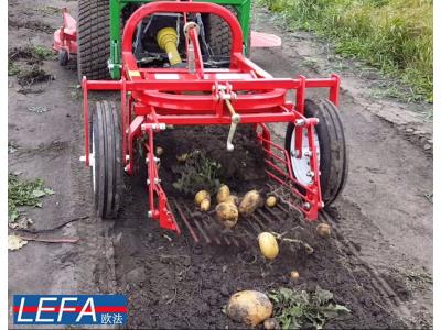 Import 3 point PTO farm tractor one row potato harvester from chinese wholesale supplier and manufacturer
