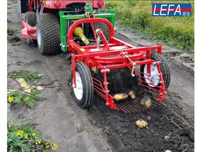 Import 3 point PTO farm tractor one row potato harvester from chinese wholesale supplier and manufacturer