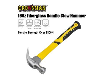Import CROWNMAN Hand Tools of Claw Hammer Fiberglass Handle from chinese wholesale supplier and manufacturer