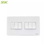 Import 6 Gang 1 Way Switches from chinese wholesale supplier and manufacturer