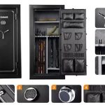 Import Safewell FS24C/E Wholesale HeavDuty Anti-Fire Gun Safe Weapon Cabinet For 24 Guns from chinese wholesale supplier and manufacturer