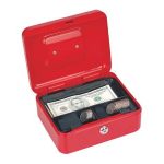 Import Safewell YFC-20 Portable Metal Money Cash Box With Money Tray from chinese wholesale supplier and manufacturer