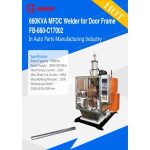 Import 660KVA MFDC Welder for Door Frame from chinese wholesale supplier and manufacturer