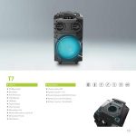 Import T7 PRO-Trolley Portable Outdoor Bluetooth Speakers from chinese wholesale supplier and manufacturer