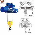 Import CD1 MD1 type electric wire rope hoist from chinese wholesale supplier and manufacturer