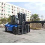 Import 12 Ton Diesel Heavy Forklift Truck attach Telescopic Boom Crane from chinese wholesale supplier and manufacturer