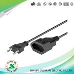 Import European CEE 7/16 Power Cord 2.5A(angled、straight) from chinese wholesale supplier and manufacturer