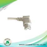 Import CEE7/7 Schuko plug to IEC 60320 C5 European power cord Laptop from chinese wholesale supplier and manufacturer