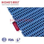 Import HONGSBELT HS-3600B modular plastic conveyor belt for seafood processing from chinese wholesale supplier and manufacturer