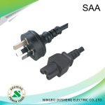 Import Australia AS/NZ 3112 Plug to IEC 60320 C5 Power Cord laptop from chinese wholesale supplier and manufacturer