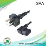 Import NEMA 5-15P US plug to IEC 320 C13 Power Cord desktop from chinese wholesale supplier and manufacturer