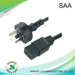 Import Australia AS/NZ 3112 Plug to IEC 60320 C19 Power Cord from chinese wholesale supplier and manufacturer