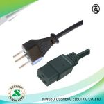 Import Switzerland 3 pin plug to IEC 60320 C19 power cord from chinese wholesale supplier and manufacturer