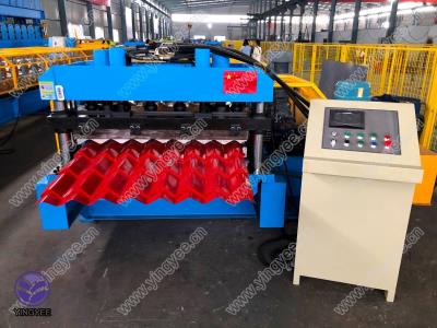 Import glazed tile roof sheet roll forming machine from chinese wholesale supplier and manufacturer